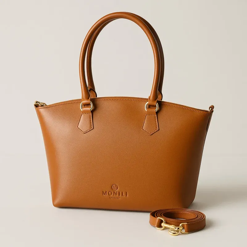 Sac à main en cuir grainé "PARMA" – MONILI