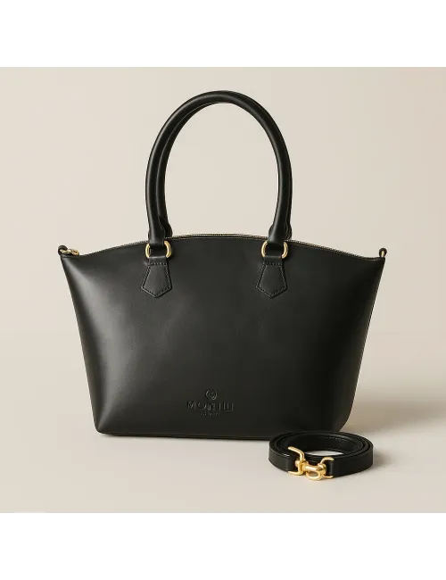 Sac à main en cuir grainé "PARMA" – MONILI