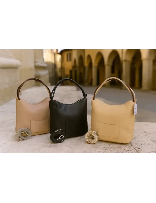 AREZZO - Sac à main en cuir grainé
